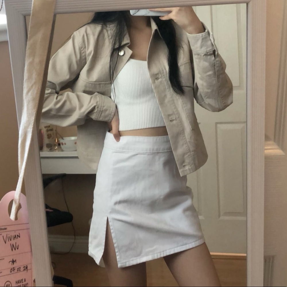 💌2 FOR $30 Beige Button Up Jacket